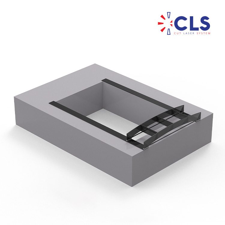 Sürgülü metal havuz örtüsü yapısı, referans CLS-2522
