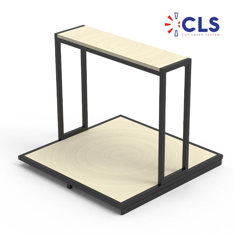 Tekerlekli metal ekipman sehpası, referans CLS-2523 A